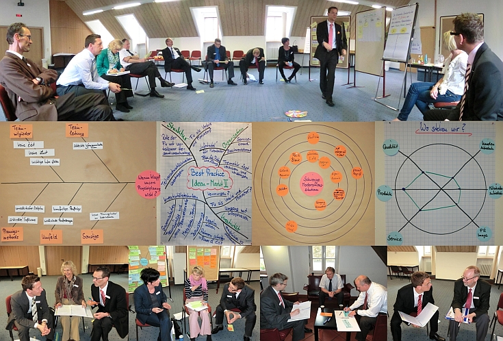 Seminarreihe ‚Moderationen & Besprechungen erfolgreich und professionell gestalten’ mit Manfred Stöhr im Juni 2013.